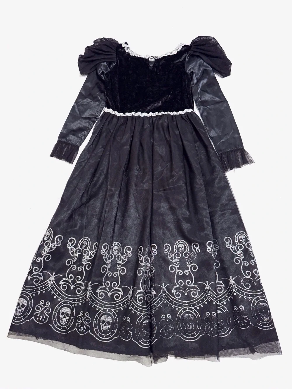 Chasing Fireflies Wishcraft Skeleton Princess Day of the Dead Dress Black 6
